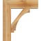 Ekena Millwork Imperial Block Rough Sawn Bracket w/ Offset Brace, Western Red Cedar, 8"W x 26"D x 30"H BKT0806X26X30IMP05RWR - alternate 3